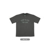 ELEMENTARY “CHAIN STITCH” TEE - CHARCOAL GRAY