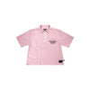 HARVEST POLO - PINSTRIPES RED AND WHITE
