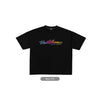 BEAM CURSIVE TEE (BOX FIT) - BLACK