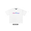 BEAM CURSIVE TEE (BOX FIT) - WHITE