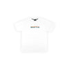 BLAZING SCRIPT TEE - WHITE