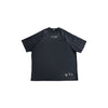 CIPHER FLOCK TEE - ACID WASHED BLACK