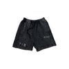 CIPHER FLOCK SHORTS - ACID WASHED BLACK