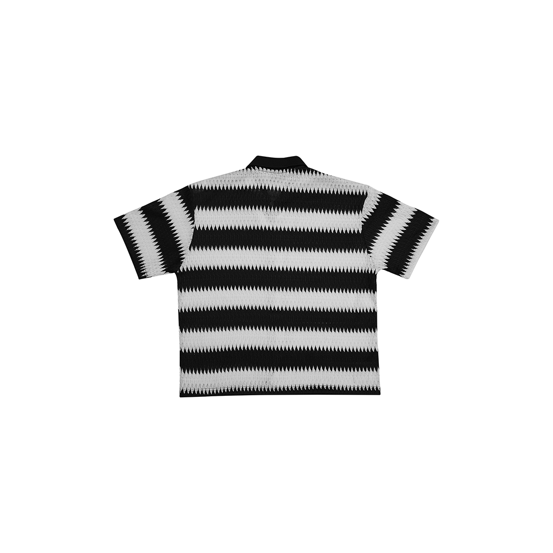 ZIGZAG LACED POLO – Don't Blame The Kids Apparel