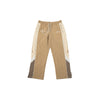 D-SPARK PANELED PANTS - CREAM BEIGE