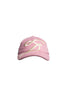 BLOCK WOOL CAP - PINK / CREAM