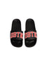 MERGE CHENILLE SLIDE - BLACK/PINK
