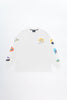 LA PATCHES L/S TEE - WHITE