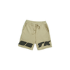 DISTRESSED CIPHER SHORTS - OAT