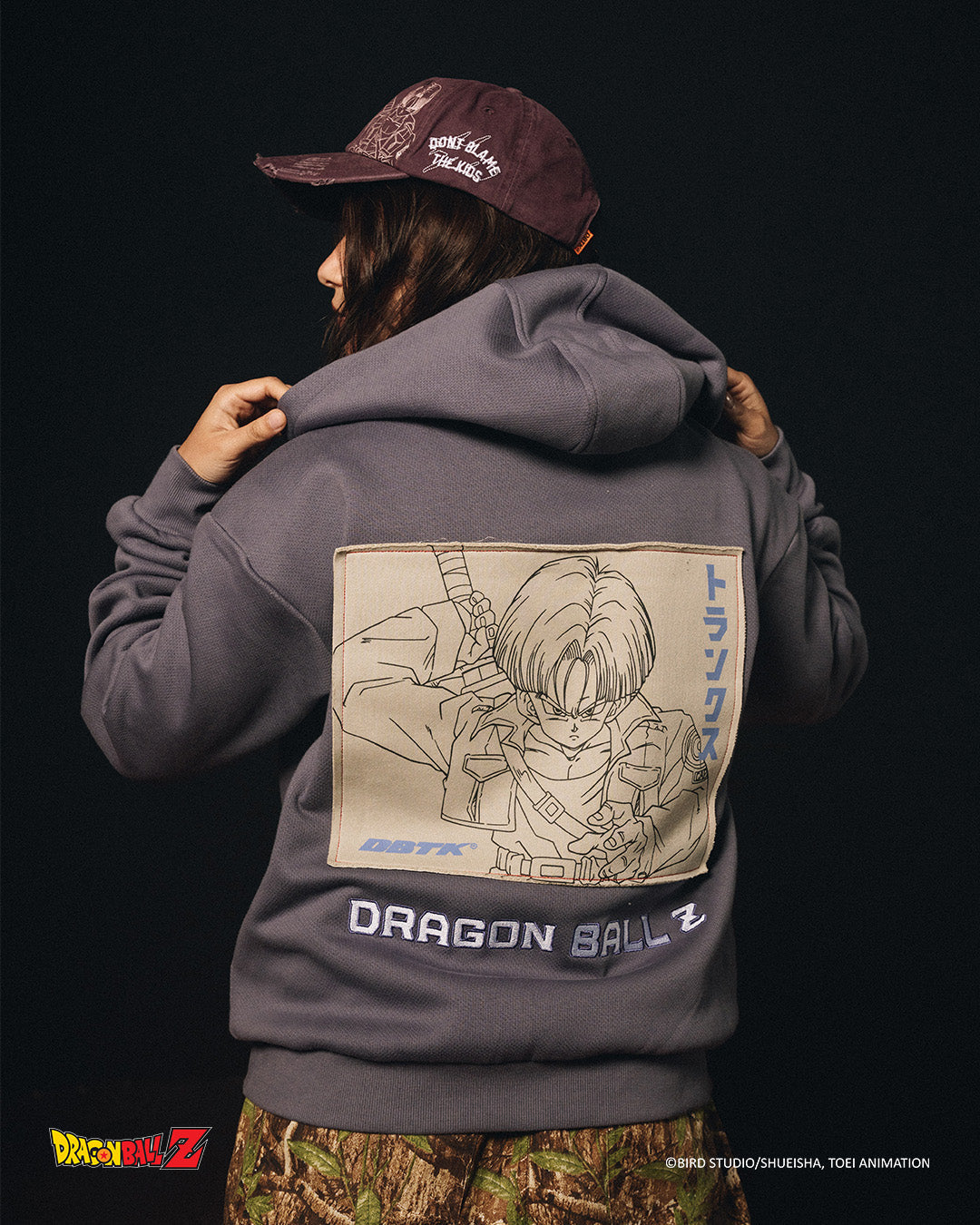 CAPSULE CORP ZIP UP HOODIE - PURPLE – Don't Blame The Kids Apparel