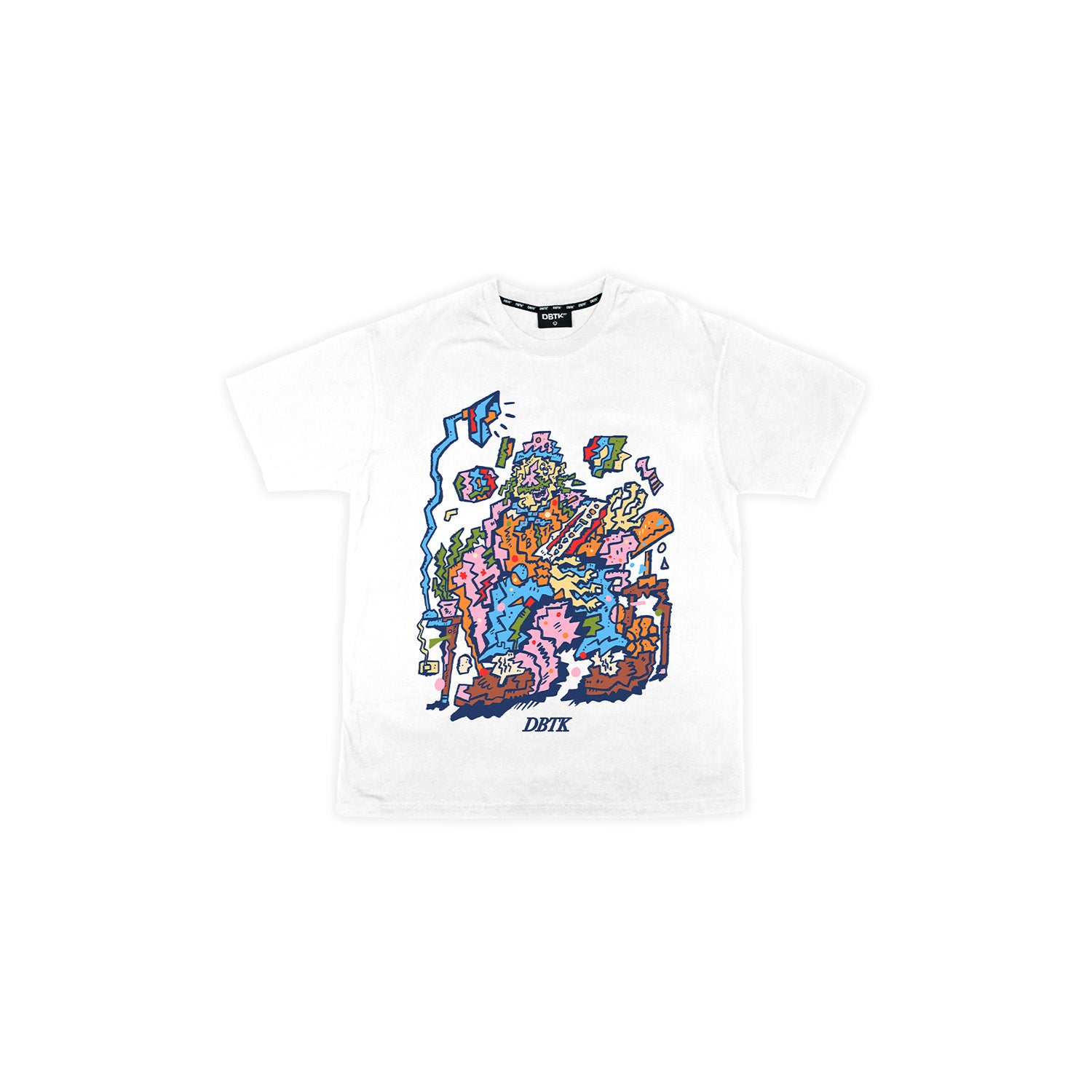 ECLECTIC TEE (REGULAR FIT) - WHITE – Don't Blame The Kids Apparel