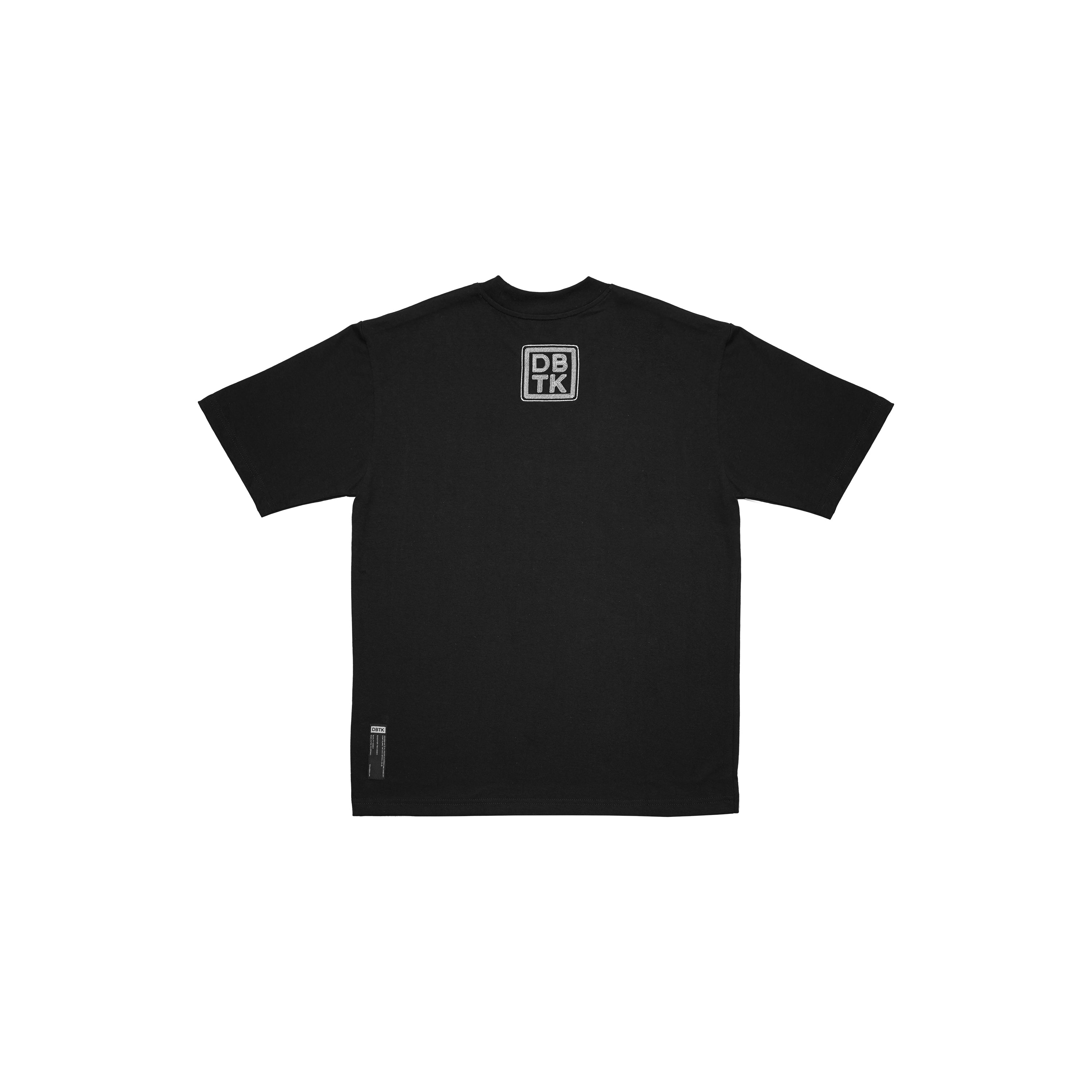 ELEMENTARY “CHAIN STITCH” TEE - BLACK – Don't Blame The Kids Apparel