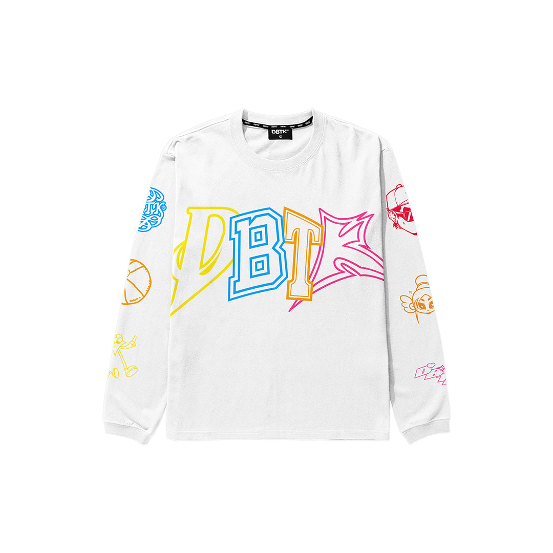 COMPILATION '22-'23 L/S TEE - WHITE