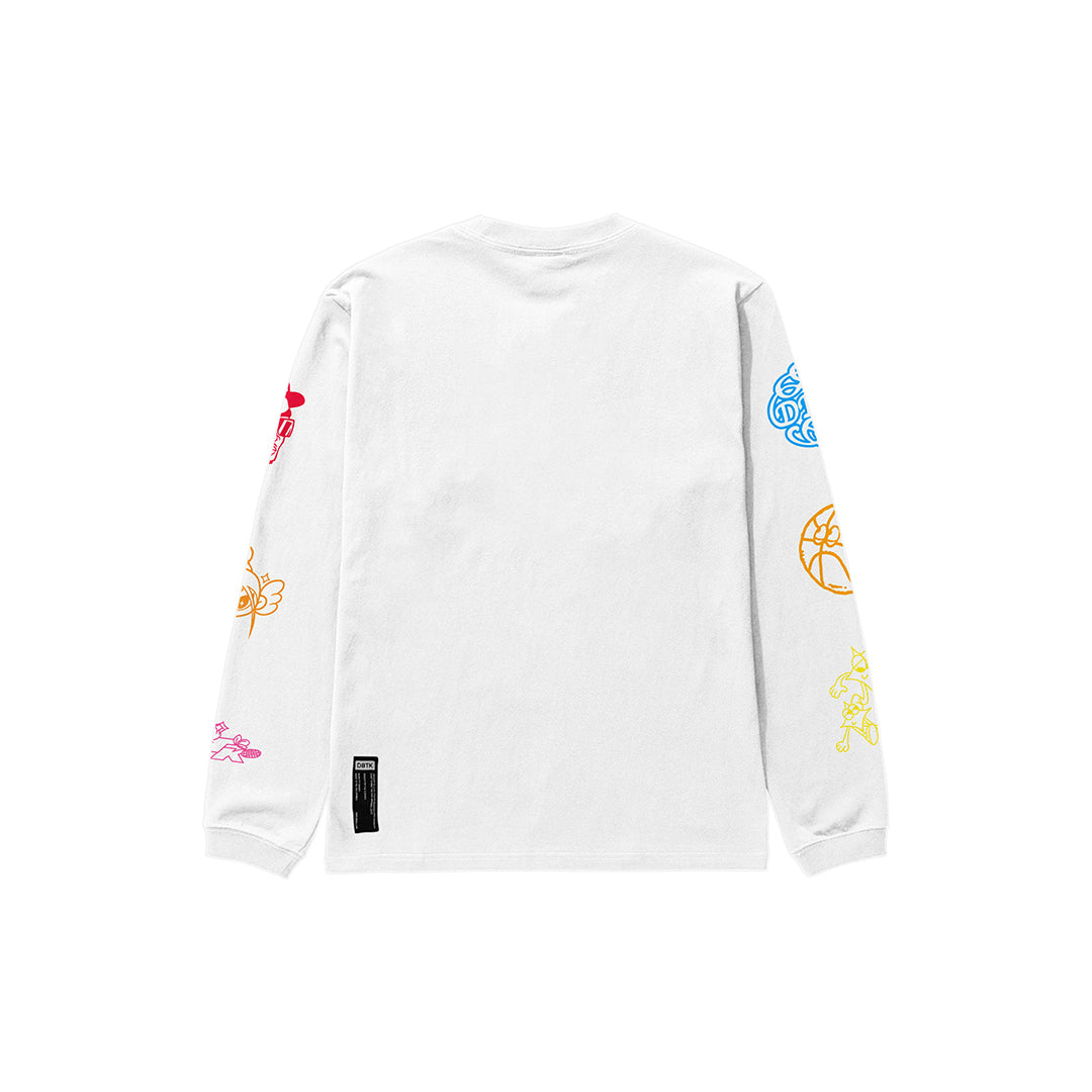 COMPILATION '22-'23 L/S TEE - WHITE