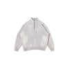 MERGE HALF-ZIP SWEATSHIRT - LIGHT GRAY