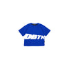 SLANT MINI TEE - ROYAL BLUE