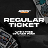 DBTK AUTOSALON REGULAR TICKET w/ STICKER PACK