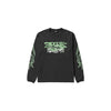 TOAD LAND L/S TEE - BLACK